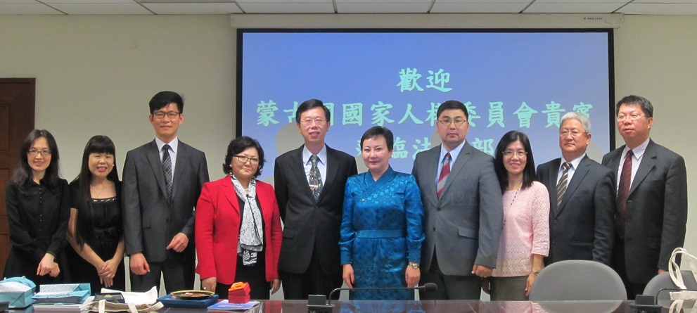 2015年5月12日蒙古國國家人權委員會委員拜會本部
